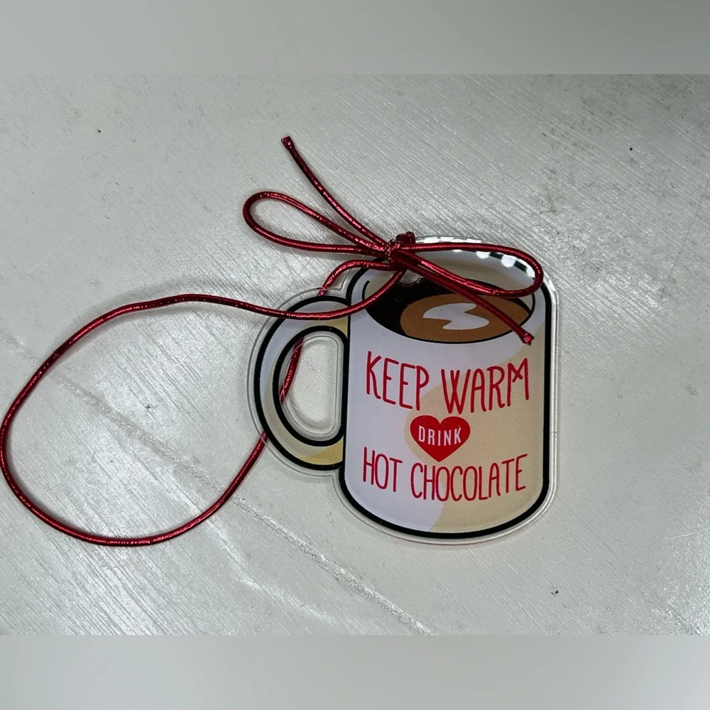 Brand New- Hot Cocoa Ornament/Gift Tag